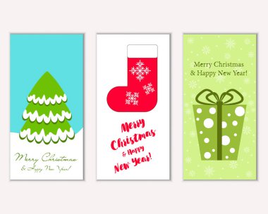 Mutlu Noeller ve mutlu yeni yıl tebrik kartları   
