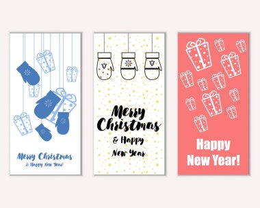 Mutlu Noeller ve mutlu yeni yıl tebrik kartları    