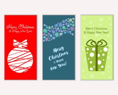 Mutlu Noeller ve mutlu yeni yıl tebrik kartları   