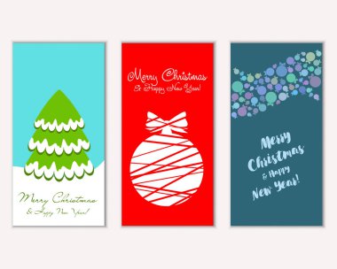 Mutlu Noeller ve mutlu yeni yıl tebrik kartları   