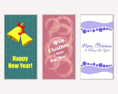 Mutlu Noeller ve mutlu yeni yıl tebrik kartları   