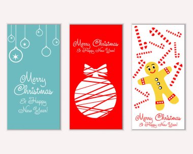Mutlu Noeller ve mutlu yeni yıl tebrik kartları   