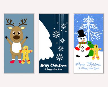 Mutlu Noeller ve mutlu yeni yıl tebrik kartları   