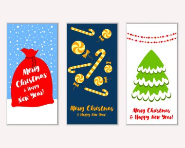 Mutlu Noeller ve mutlu yeni yıl tebrik kartları   