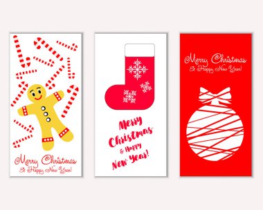 Mutlu Noeller ve mutlu yeni yıl tebrik kartları   