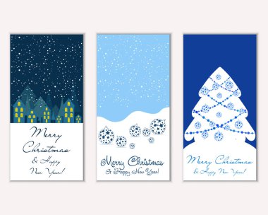 Mutlu Noeller ve mutlu yeni yıl tebrik kartları  