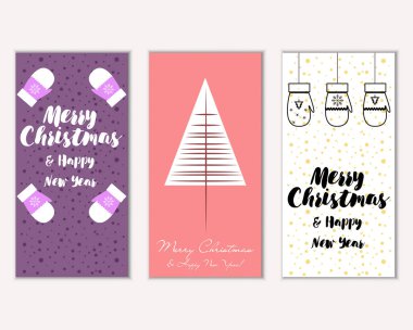 Mutlu Noeller ve mutlu yeni yıl tebrik kartları    