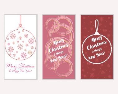 Mutlu Noeller ve mutlu yeni yıl tebrik kartları   