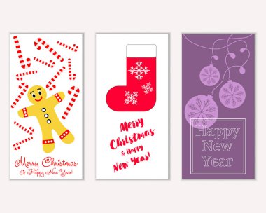 Mutlu Noeller ve mutlu yeni yıl tebrik kartları   