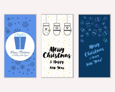 Mutlu Noeller ve mutlu yeni yıl tebrik kartları   