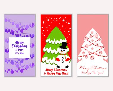 Mutlu Noeller ve mutlu yeni yıl tebrik kartları  