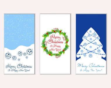 Mutlu Noeller ve mutlu yeni yıl tebrik kartları  