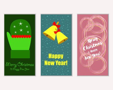 Mutlu Noeller ve mutlu yeni yıl tebrik kartları   