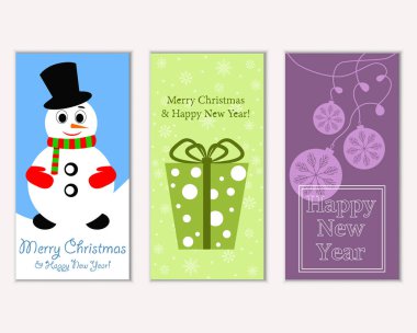 Mutlu Noeller ve mutlu yeni yıl tebrik kartları   