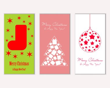 Mutlu Noeller ve mutlu yeni yıl tebrik kartları   