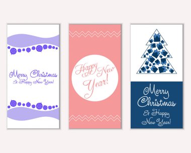 Mutlu Noeller ve mutlu yeni yıl tebrik kartları   