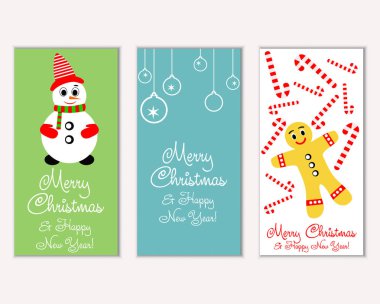 Mutlu Noeller ve mutlu yeni yıl tebrik kartları   
