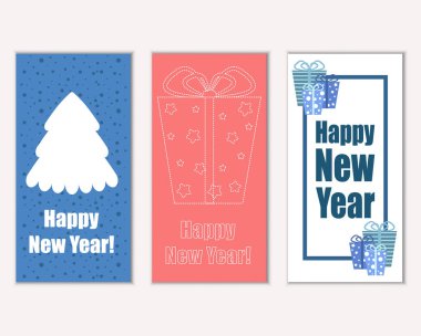 Mutlu Noeller ve mutlu yeni yıl tebrik kartları   