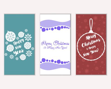 Mutlu Noeller ve mutlu yeni yıl tebrik kartları   