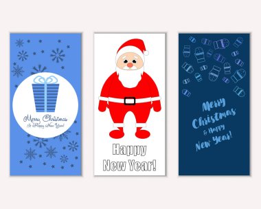 Mutlu Noeller ve mutlu yeni yıl tebrik kartları   