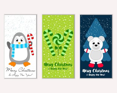 Mutlu Noeller ve mutlu yeni yıl tebrik kartları   