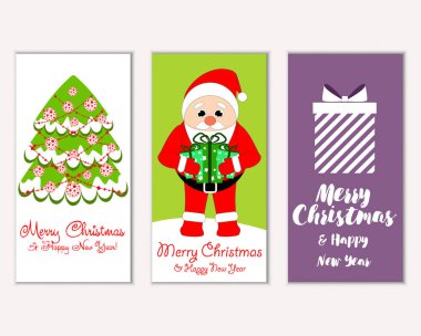 Mutlu Noeller ve mutlu yeni yıl tebrik kartları  