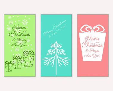 Mutlu Noeller ve mutlu yeni yıl tebrik kartları   