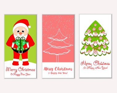 Mutlu Noeller ve mutlu yeni yıl tebrik kartları   