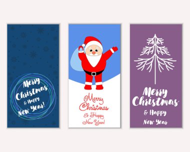 Mutlu Noeller ve mutlu yeni yıl tebrik kartları  