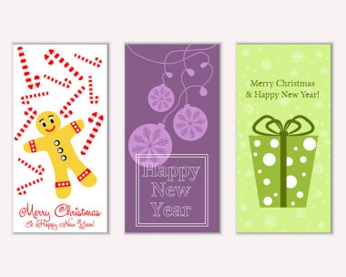 Mutlu Noeller ve mutlu yeni yıl tebrik kartları   