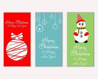 Mutlu Noeller ve mutlu yeni yıl tebrik kartları   