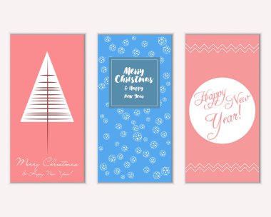 Mutlu Noeller ve mutlu yeni yıl tebrik kartları   