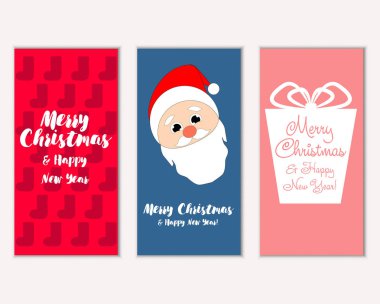 Mutlu Noeller ve mutlu yeni yıl tebrik kartları   