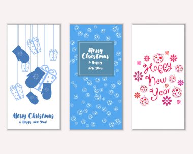 Mutlu Noeller ve mutlu yeni yıl tebrik kartları   