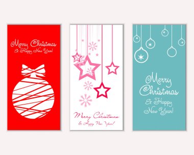 Mutlu Noeller ve mutlu yeni yıl tebrik kartları   