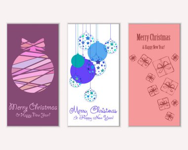 Mutlu Noeller ve mutlu yeni yıl tebrik kartları    