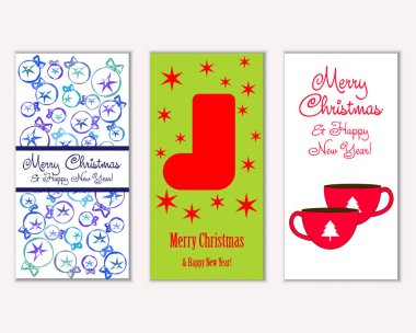 Mutlu Noeller ve mutlu yeni yıl tebrik kartları   