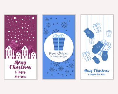 Mutlu Noeller ve mutlu yeni yıl tebrik kartları    