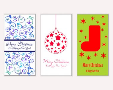 Mutlu Noeller ve mutlu yeni yıl tebrik kartları   