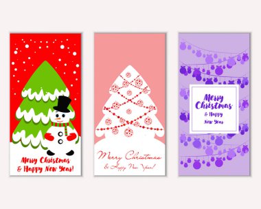 Mutlu Noeller ve mutlu yeni yıl tebrik kartları  