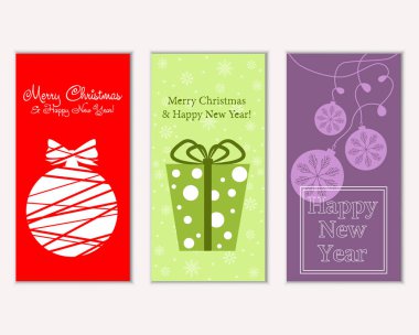 Mutlu Noeller ve mutlu yeni yıl tebrik kartları   