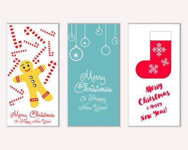 Mutlu Noeller ve mutlu yeni yıl tebrik kartları   