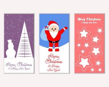 Mutlu Noeller ve mutlu yeni yıl tebrik kartları   