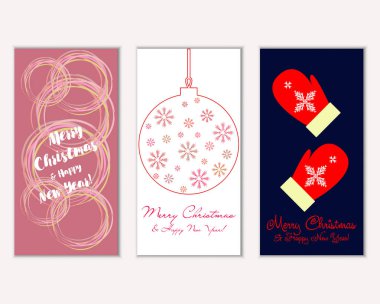 Mutlu Noeller ve mutlu yeni yıl tebrik kartları   