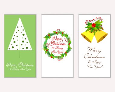 Mutlu Noeller ve mutlu yeni yıl tebrik kartları  