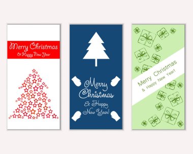Mutlu Noeller ve mutlu yeni yıl tebrik kartları   