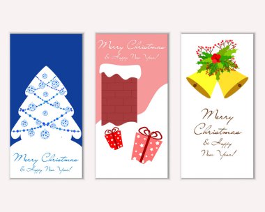 Mutlu Noeller ve mutlu yeni yıl tebrik kartları  