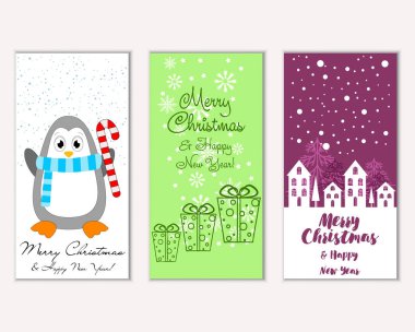 Mutlu Noeller ve mutlu yeni yıl tebrik kartları   