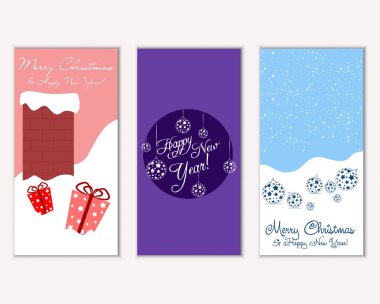 Mutlu Noeller ve mutlu yeni yıl tebrik kartları  