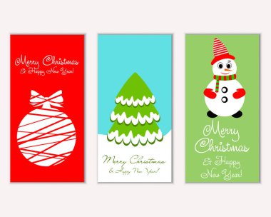 Mutlu Noeller ve mutlu yeni yıl tebrik kartları   